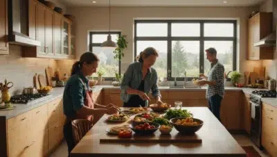 Découvrez comment transformer votre cuisine en un lieu parfait pour accueillir amis et famille