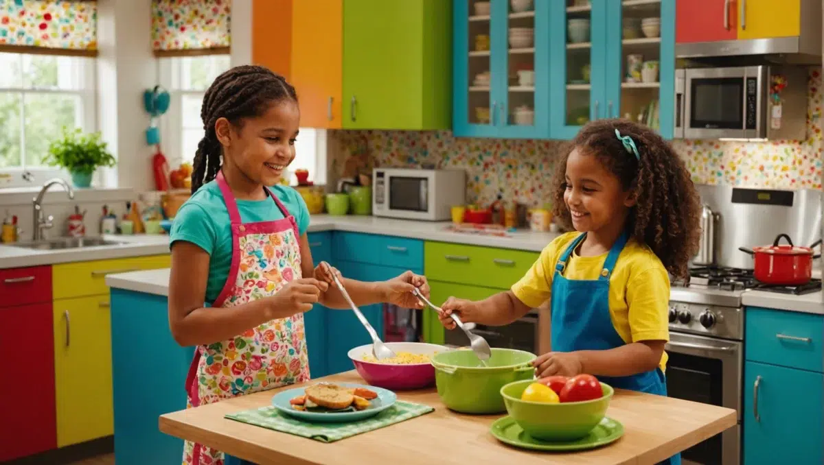Créer une cuisine pour enfants : découvrez les secrets pour un espace sûr et stimulant