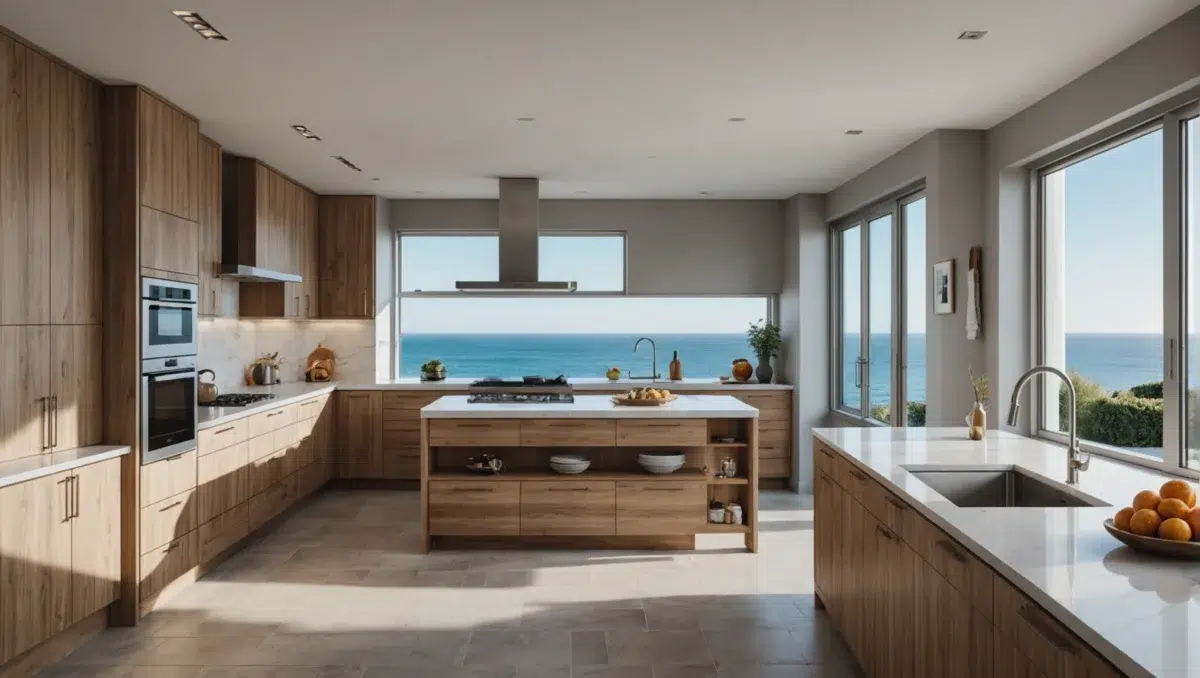 Explorez les secrets d'une cuisine de rêve au bord de la mer : design, matériaux et astuces pour une ambiance parfaite