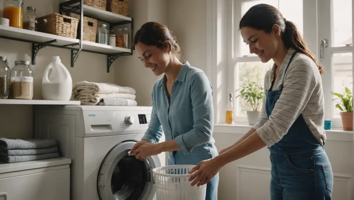 Redécouvrez votre lave-linge avec le vinaigre blanc : une astuce économique pour une propreté éclatante