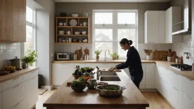 Comment optimiser votre petite cuisine avec un îlot central : conseils et astuces pour un espace réduit