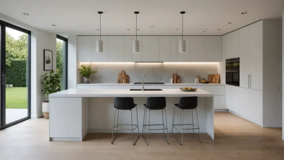 Découvrez comment créer une cuisine sans poignée pour un intérieur moderne et épuré