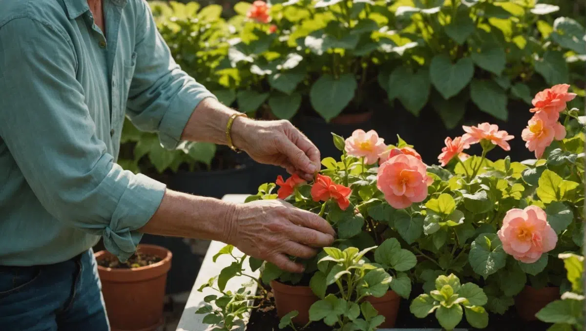 Transformez votre espace vert avec cette simple technique : bouturez vos bégonias en juillet pour un jardin éclatant