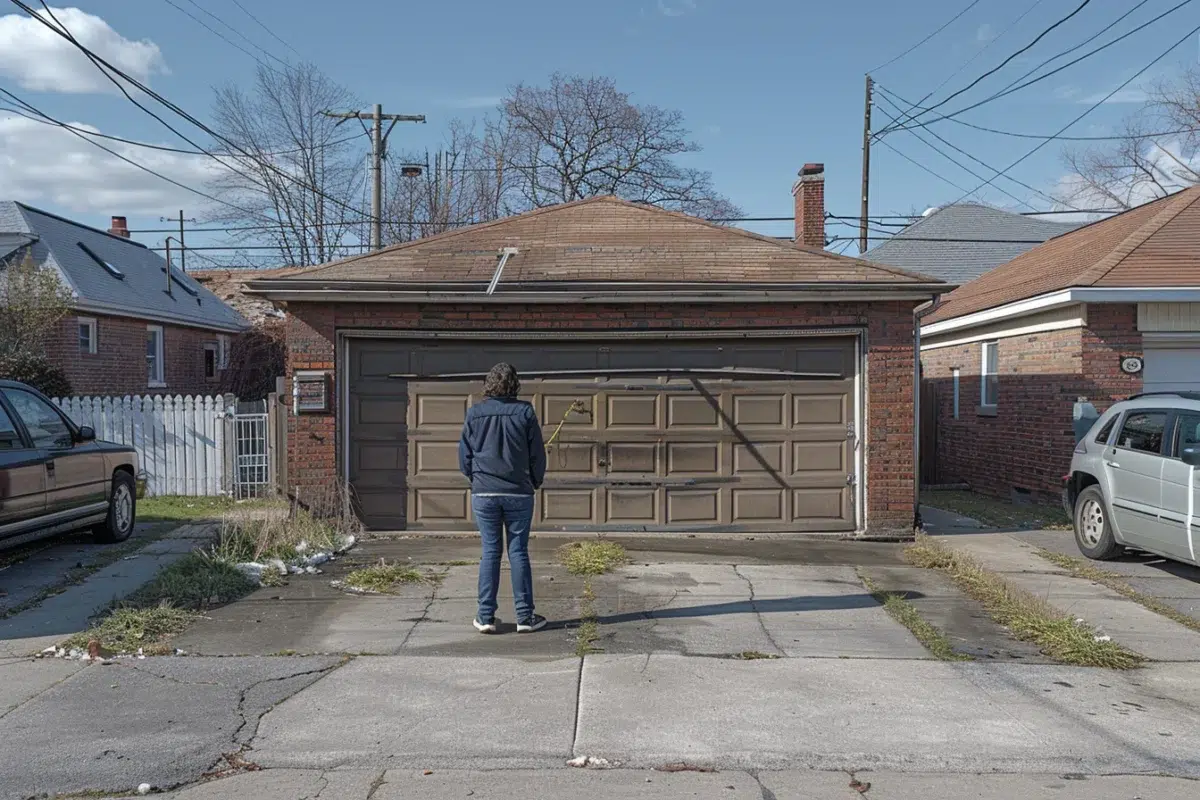 Que faire si votre porte de garage sectionnelle ne s'ouvre pas correctement : causes courantes et solutions