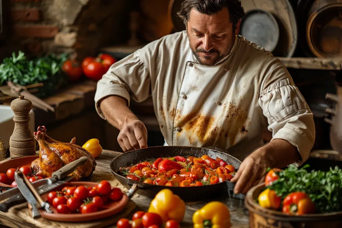 La richesse culinaire du Pays basque : découvrez les secrets d'un authentique poulet basquaise maison