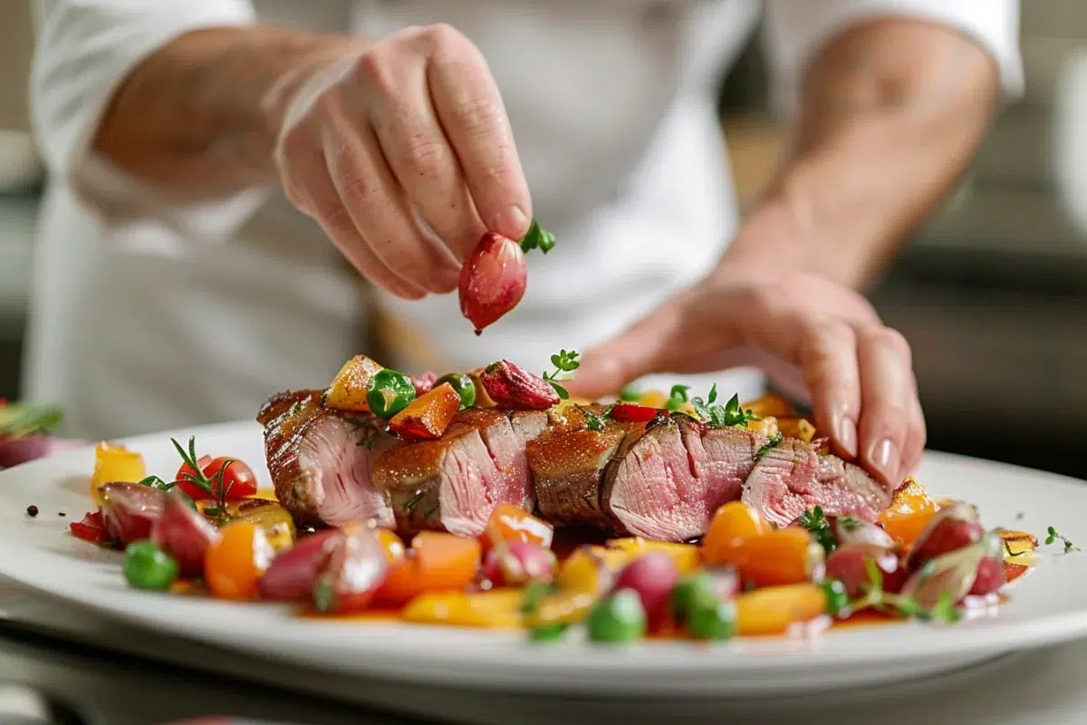 Découvrez comment associer le magret de canard aux légumes de saison pour une expérience culinaire raffinée