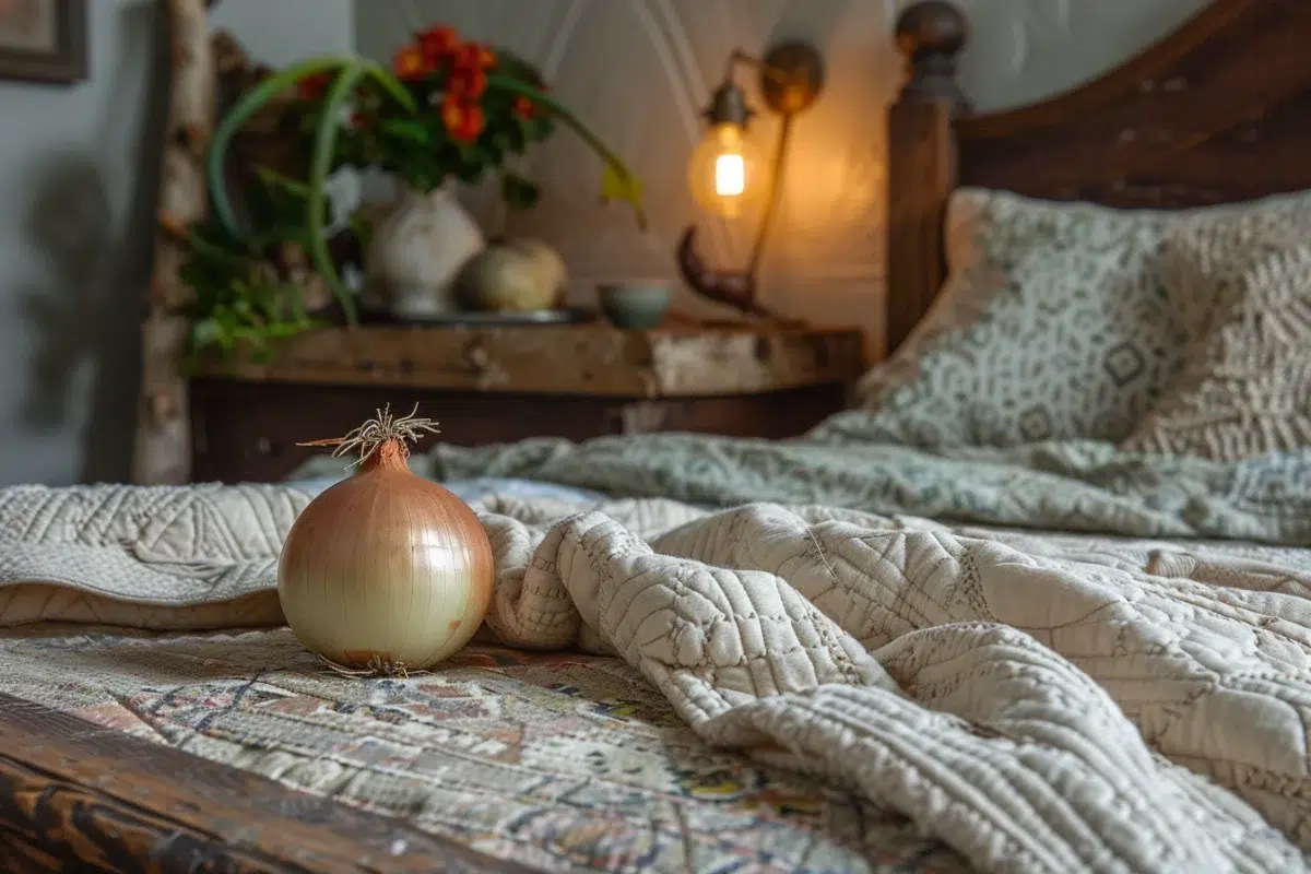L'oignon sous le lit : un remède naturel ancestral pour purifier l'air et améliorer votre bien-être
