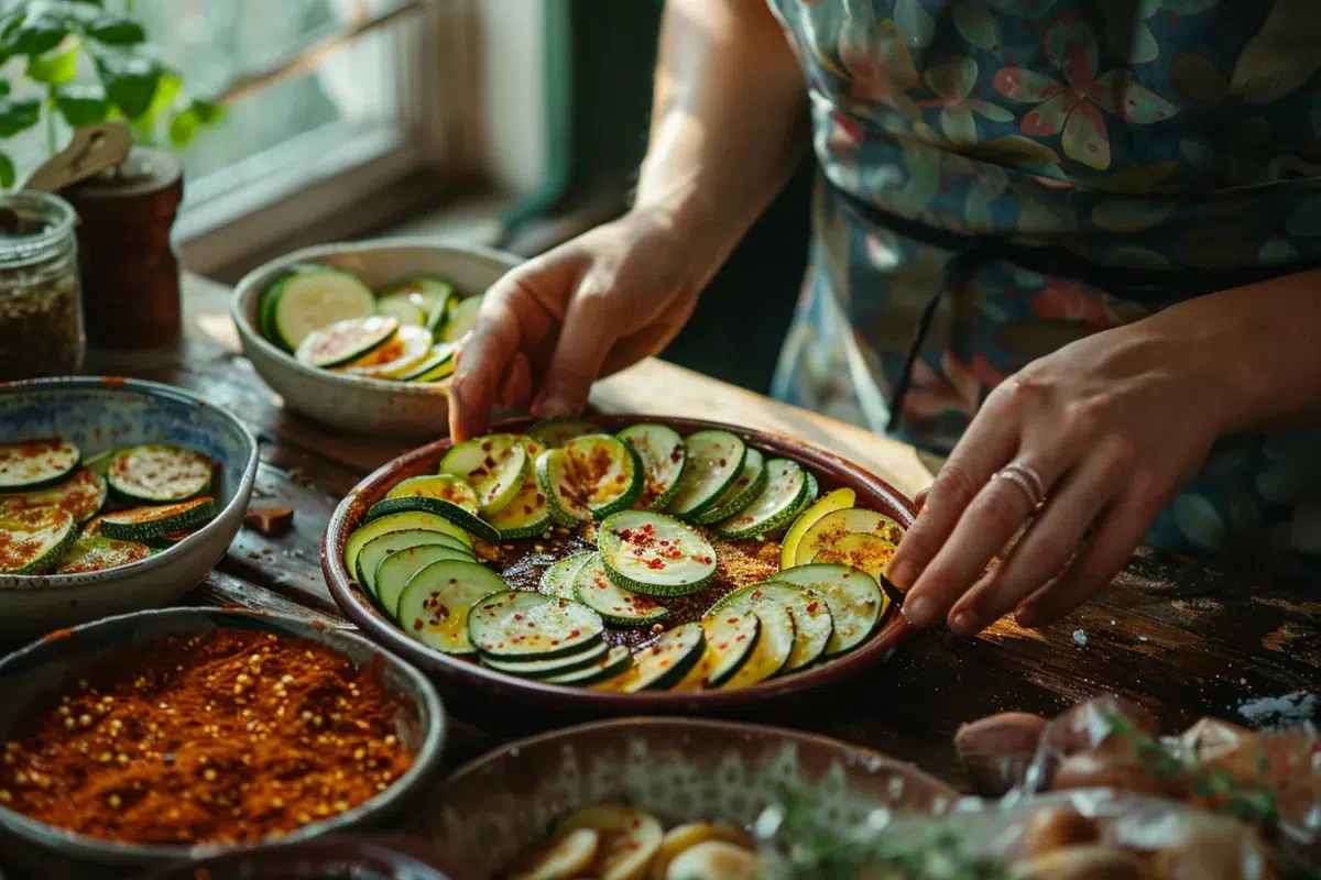 Sublimez vos plats avec la courgette : des mariages d'épices pour des saveurs uniques et créatives