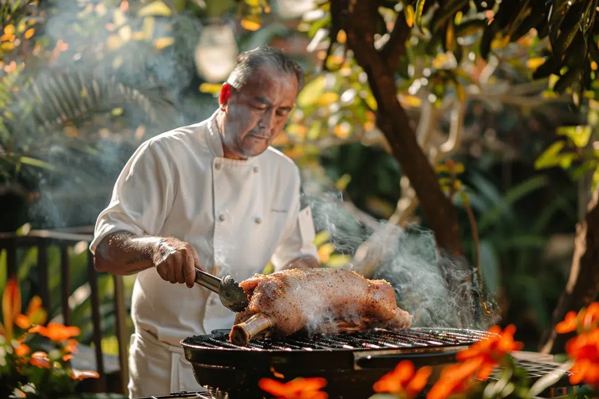 Maîtriser la cuisson du cochon de lait au barbecue : astuces pour une viande savoureuse et fondante