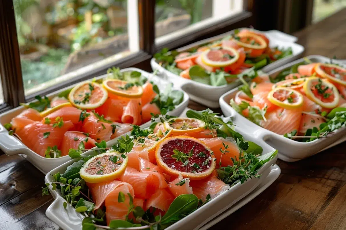 Comment sublimer le saumon fumé : six salades délicieuses et équilibrées pour accompagner ce mets raffiné