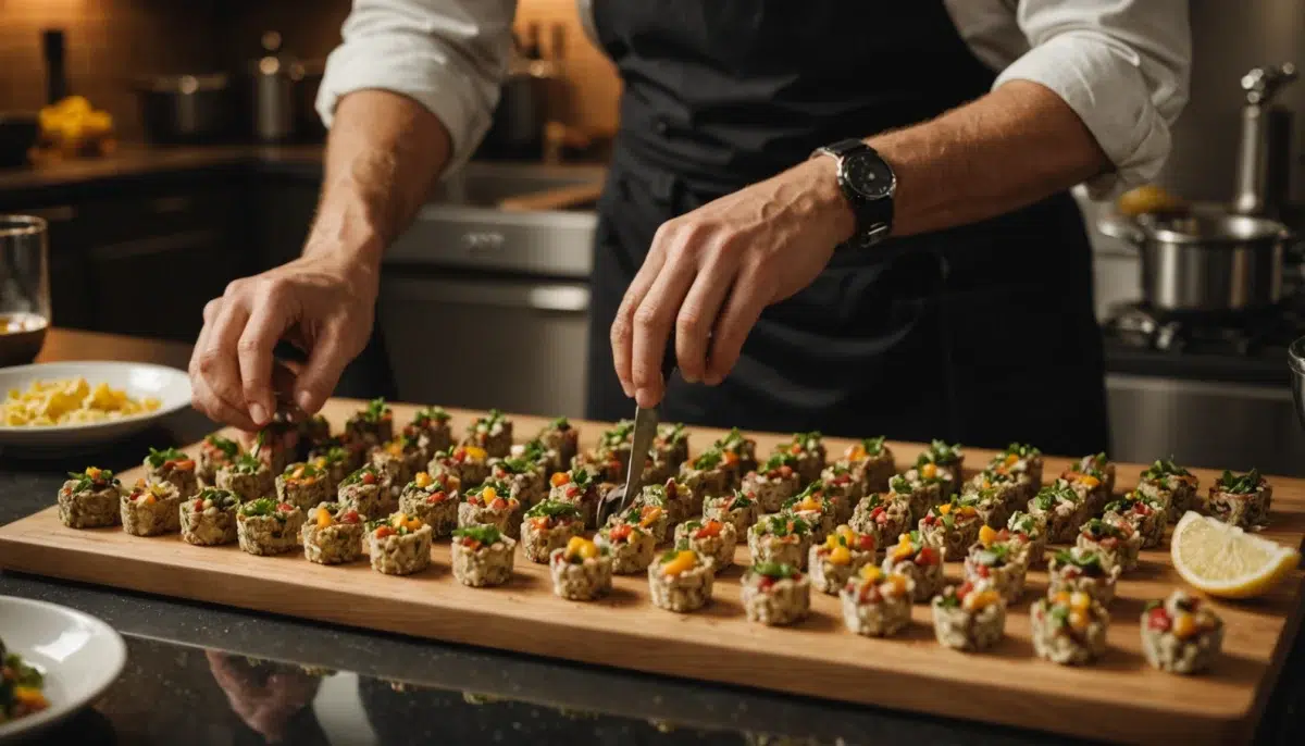 Apprenez à créer des bouchées élégantes et savoureuses pour un réveillon inoubliable !