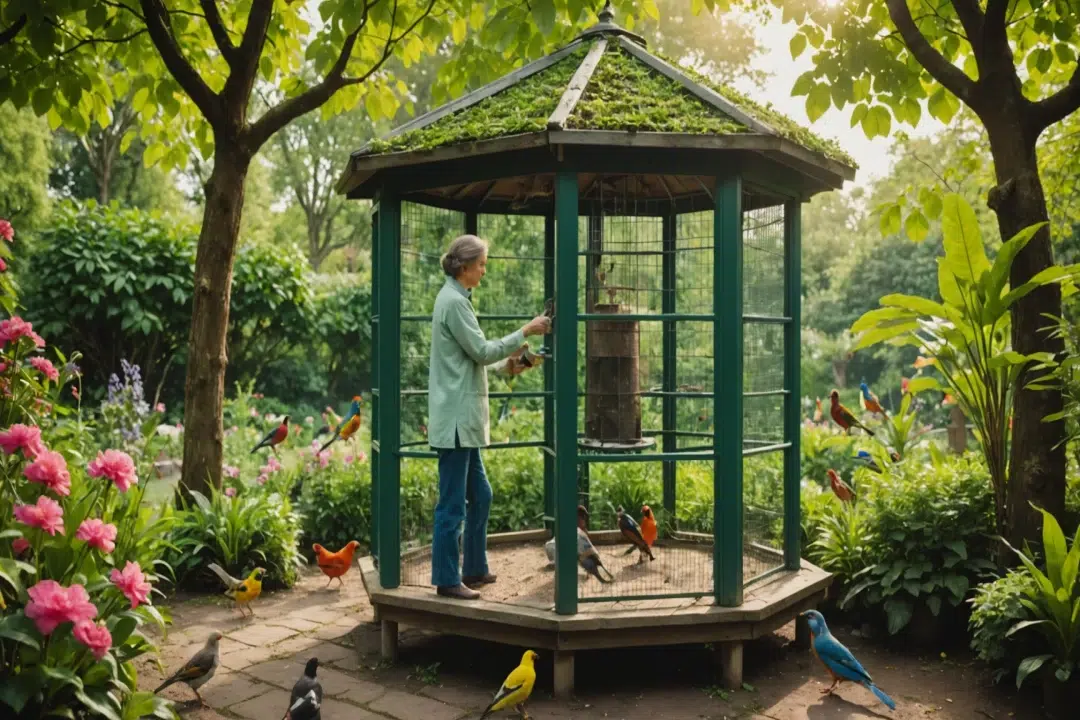Protéger ses oiseaux au jardin : pourquoi une volière est indispensable ?