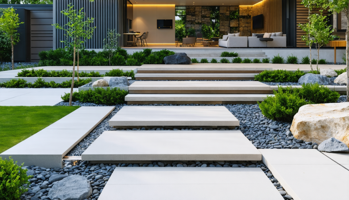 découvrez comment le drainage s'intègre harmonieusement dans la conception architecturale contemporaine des espaces extérieurs, alliant esthétique et fonctionnalité pour créer des environnements durables et agréables.