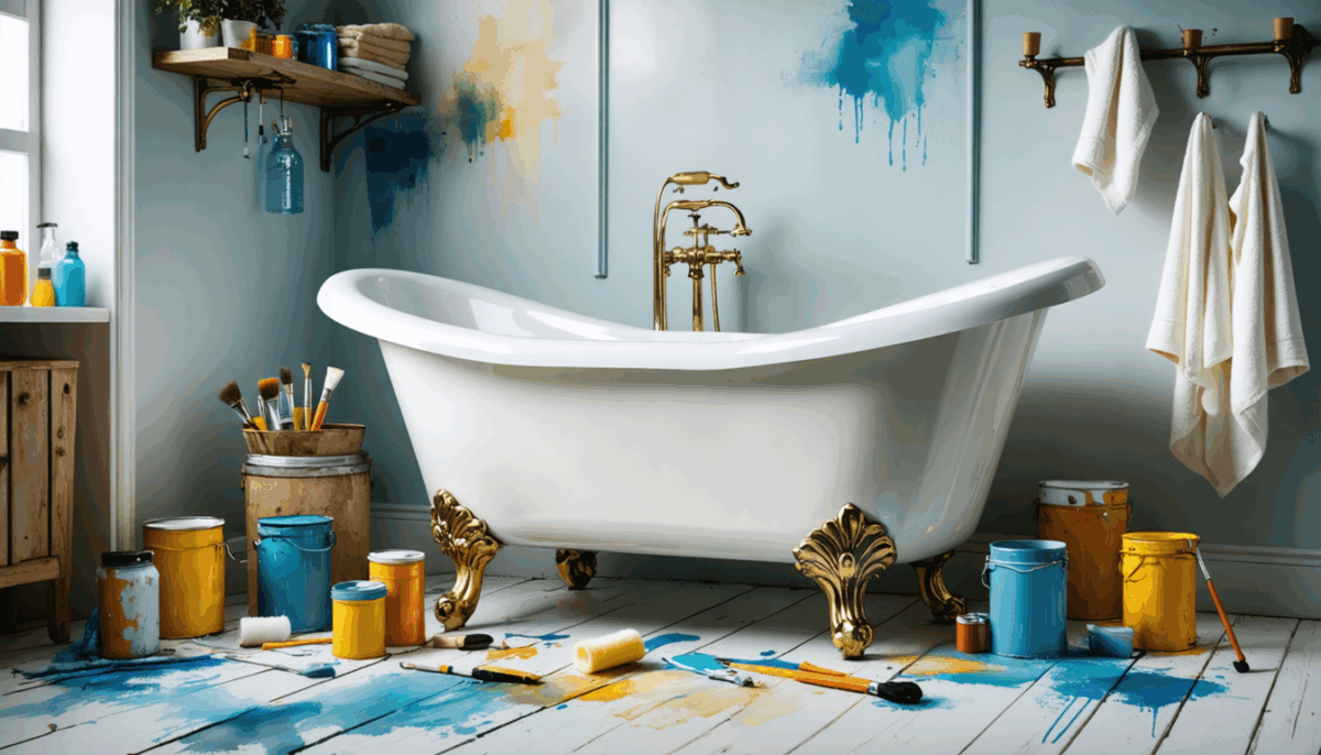 découvrez toutes les étapes et astuces pour réussir la peinture de votre baignoire. ce guide complet vous accompagne pas à pas pour transformer et sublimer votre salle de bain avec une finition impeccable.