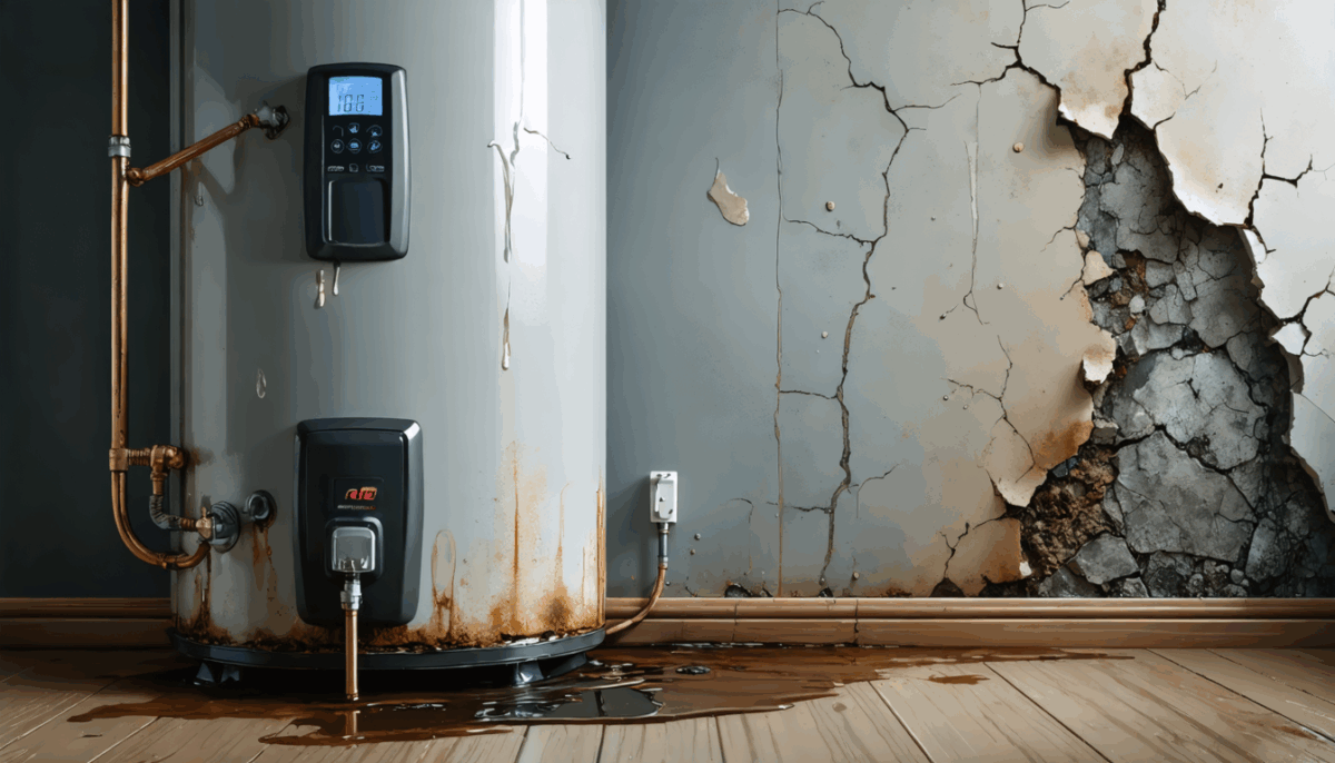 découvrez les dangers insoupçonnés d'une fuite de chauffe-eau : dégâts matériels, risques pour la santé et conseils pour réagir à temps et éviter des réparations coûteuses.