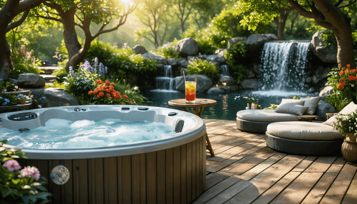 découvrez les avantages d’un spa d’extérieur pour votre jardin : relaxation, bien-être, détente après une longue journée et ajout de valeur à votre espace extérieur. adoptez le spa chez vous !