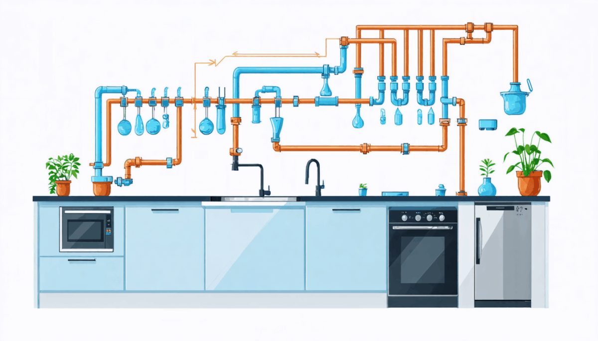 découvrez un plan détaillé d'évacuation pour l'évier et le lave-vaisselle, incluant les étapes, conseils et schémas pour une installation conforme, efficace et sans fuites.