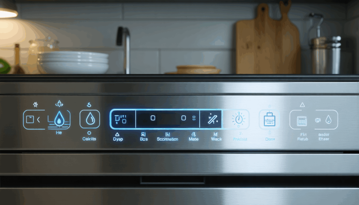 découvrez la signification des symboles affichés sur votre lave-vaisselle. notre guide pratique vous aide à comprendre chaque icône pour une utilisation plus simple et efficace de votre appareil.