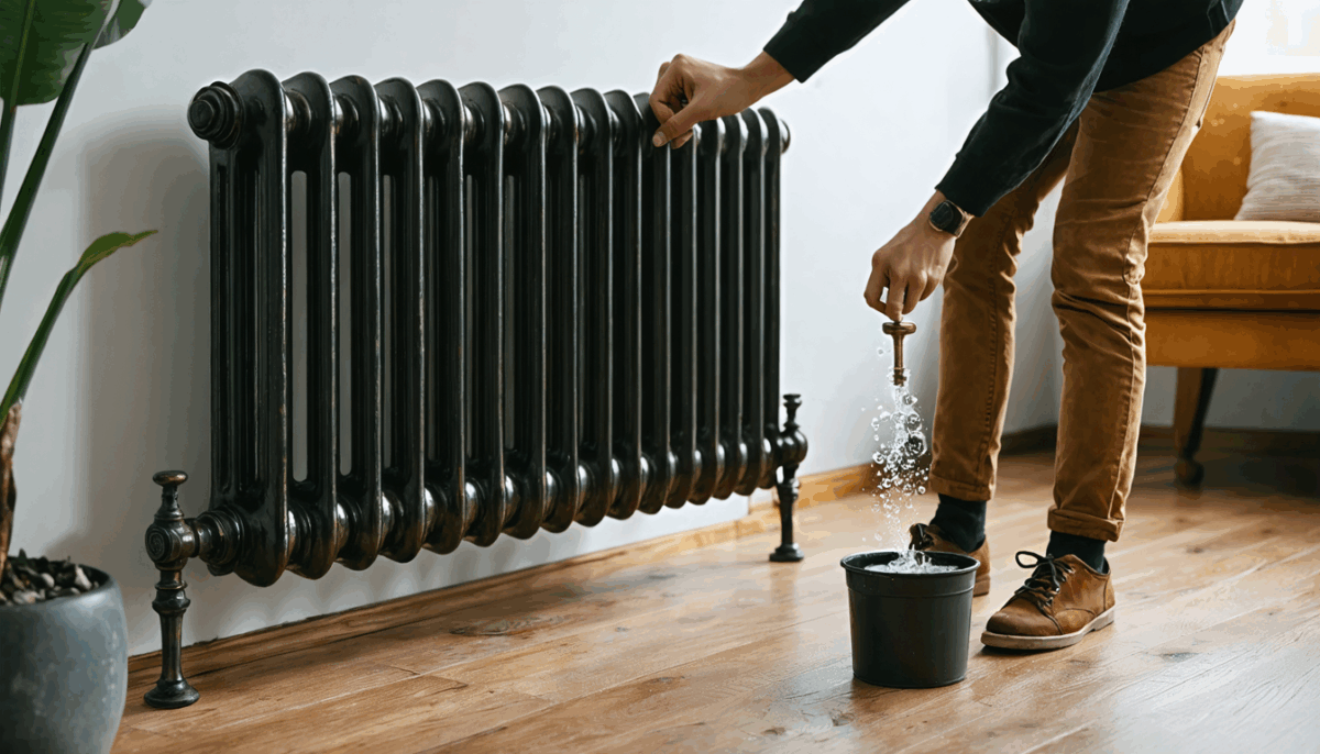 découvrez notre guide pratique étape par étape pour purger efficacement l'air de votre radiateur en fonte, améliorer le chauffage de votre maison et réaliser des économies d'énergie.