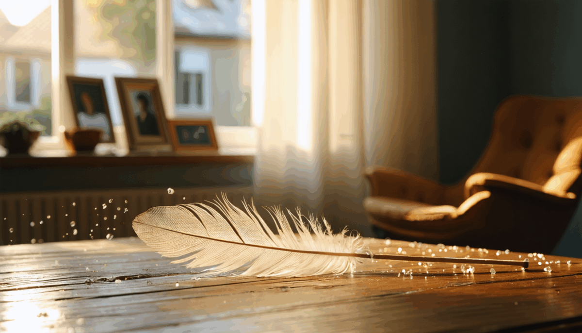 découvrez les différentes significations possibles derrière la découverte d'une plume d'oiseau chez vous. symbolisme, croyances et interprétations : ce que cela pourrait révéler sur votre quotidien et votre spiritualité.