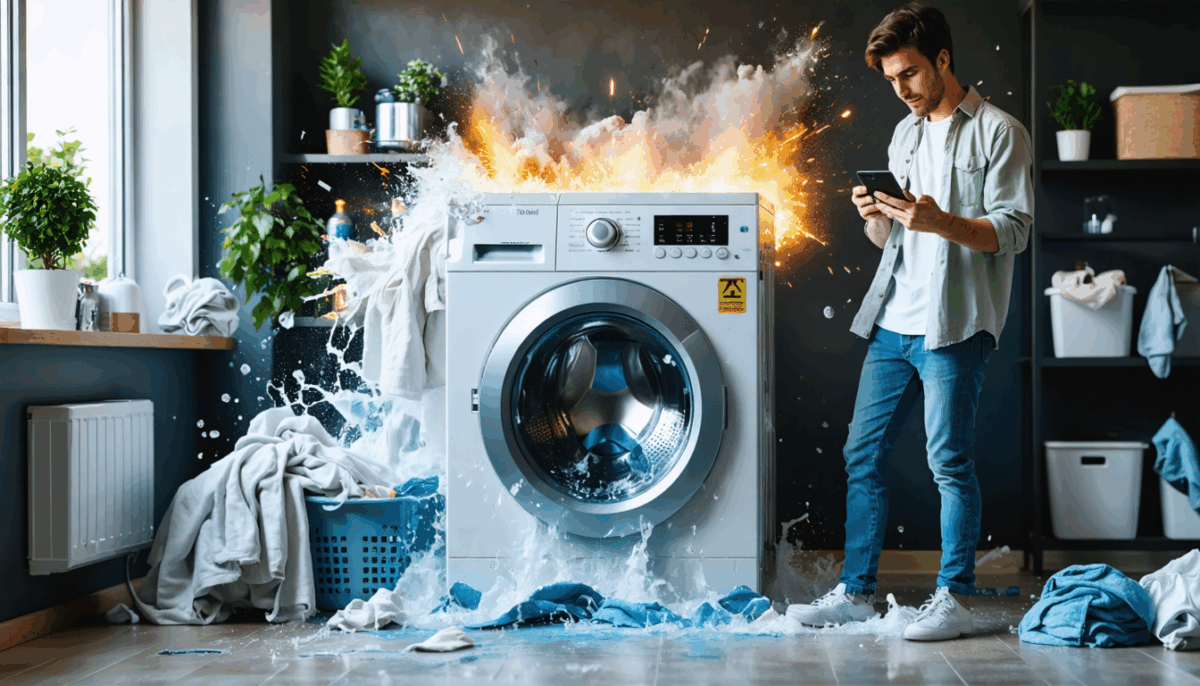 votre lave-linge fait un bruit anormal et ressemble à un marteau piqueur ? découvrez les causes possibles de ce désagrément et nos conseils pratiques pour remédier rapidement à ce problème de vibrations et de bruit excessif.