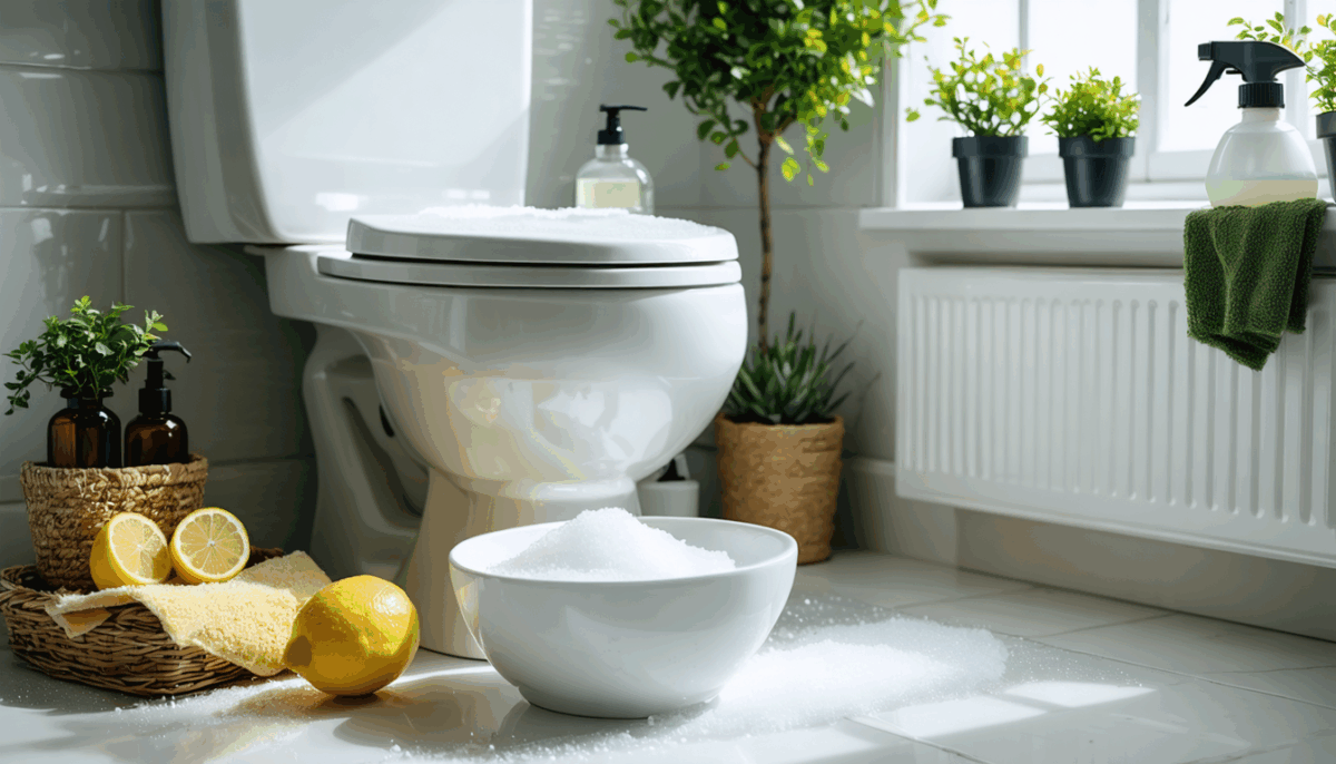 découvrez comment nettoyer vos toilettes efficacement et naturellement avec l'acide citrique. astuces écologiques pour des sanitaires propres et éclatants !