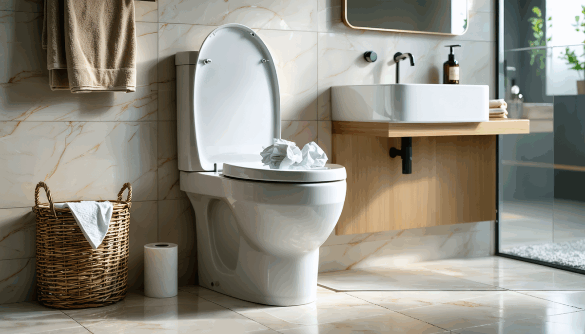 vous avez jeté accidentellement une serviette en papier dans les toilettes ? découvrez les étapes à suivre pour éviter les bouchons, les gestes à adopter et comment protéger vos canalisations.