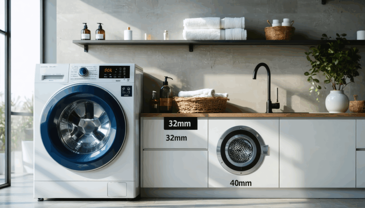 découvrez comment déterminer le diamètre d'évacuation idéal pour votre machine à laver. suivez nos conseils pour choisir entre 32 mm et 40 mm, assurer une installation conforme et éviter tout risque de fuite ou d’engorgement.