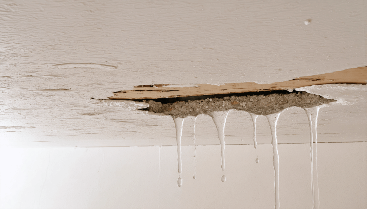 découvrez les étapes essentielles à suivre en cas de fuite d'eau au plafond : conseils pratiques pour limiter les dégâts, identifier la source de la fuite et contacter les bons professionnels rapidement.