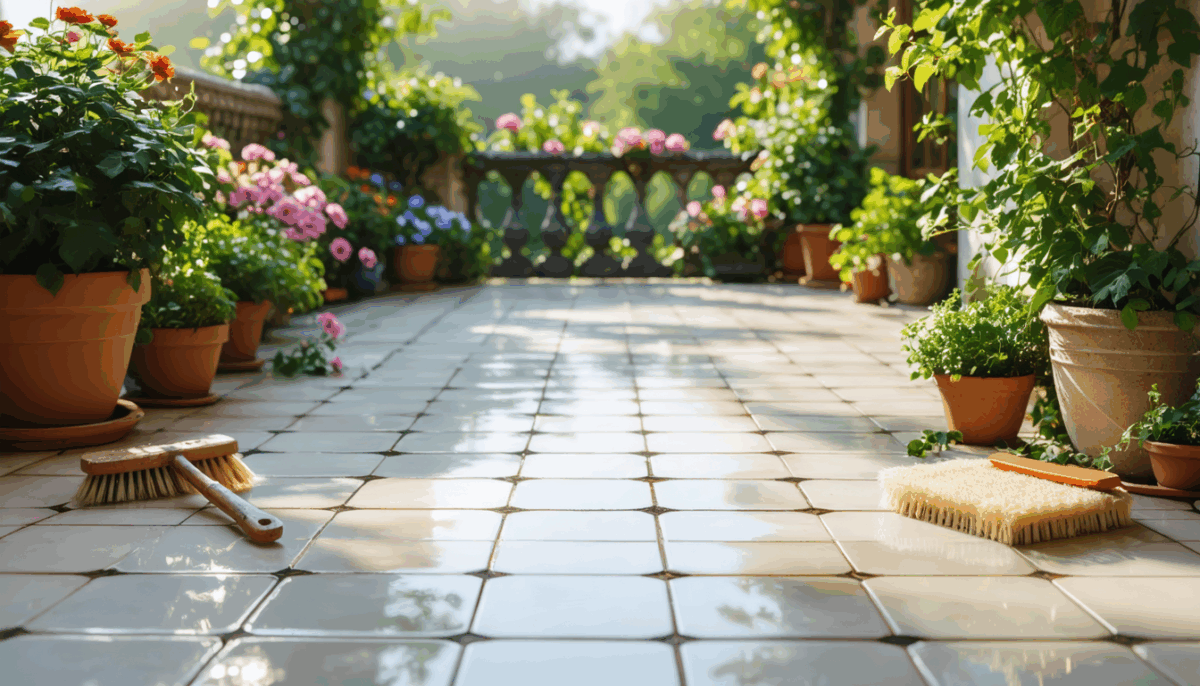 découvrez des conseils ancestraux efficaces pour garder votre carrelage de terrasse éclatant de propreté. astuces naturelles et méthodes traditionnelles pour un extérieur impeccable toute l'année !