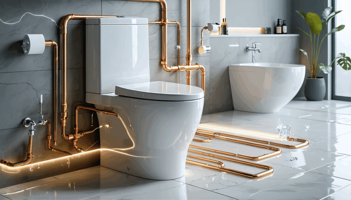 découvrez quelle inclinaison optimale garantir pour assurer une évacuation efficace des toilettes et prévenir les problèmes de plomberie dans votre habitation.