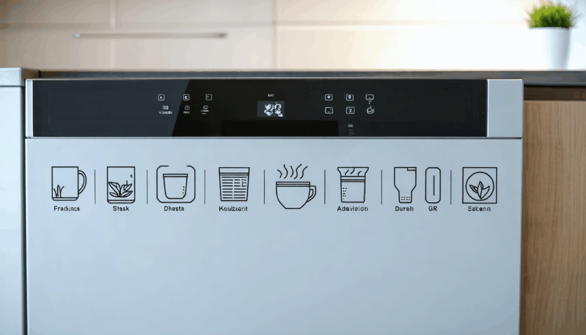 découvrez la signification de chaque symbole présent sur votre lave-vaisselle grâce à notre guide explicatif complet. comprenez facilement les voyants et pictogrammes pour optimiser l’utilisation de votre appareil.