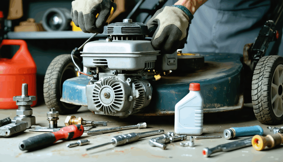 découvrez nos conseils et solutions pour dépanner votre moteur de tondeuse en cas de démarrage difficile ou de moteur défaillant. guide pratique pour retrouver rapidement un équipement en parfait état de fonctionnement.