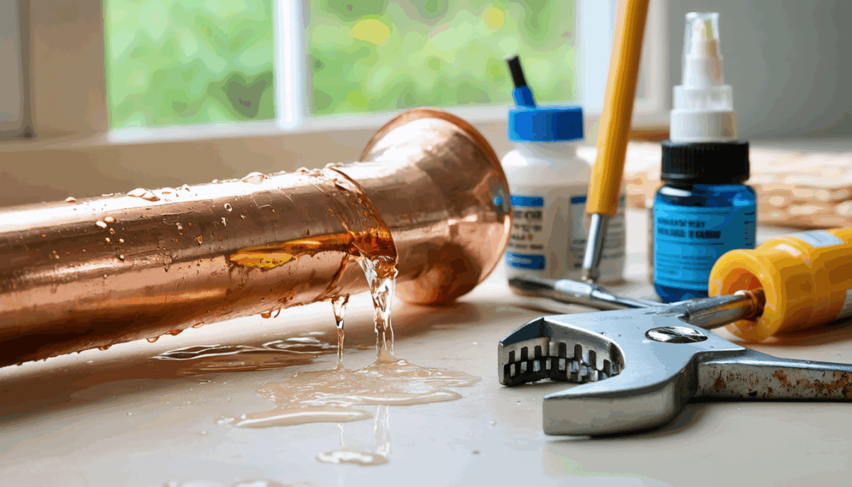 découvrez notre guide pratique pour apprendre étape par étape comment réparer facilement une fuite sur un tuyau en cuivre et éviter les dégâts d'eau dans votre maison.