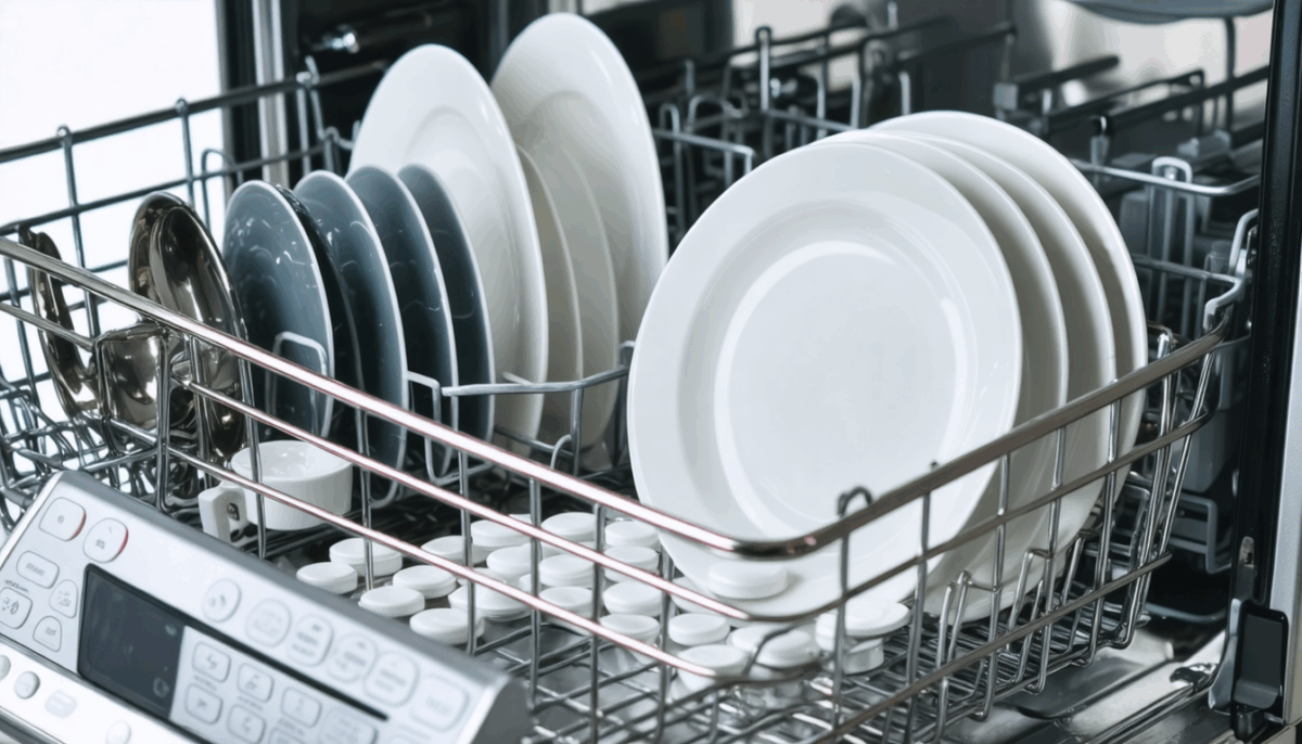 découvrez les risques associés à l'utilisation du liquide vaisselle traditionnel dans un lave-vaisselle et suivez nos recommandations pour garantir la sécurité de votre appareil et la propreté de votre vaisselle.