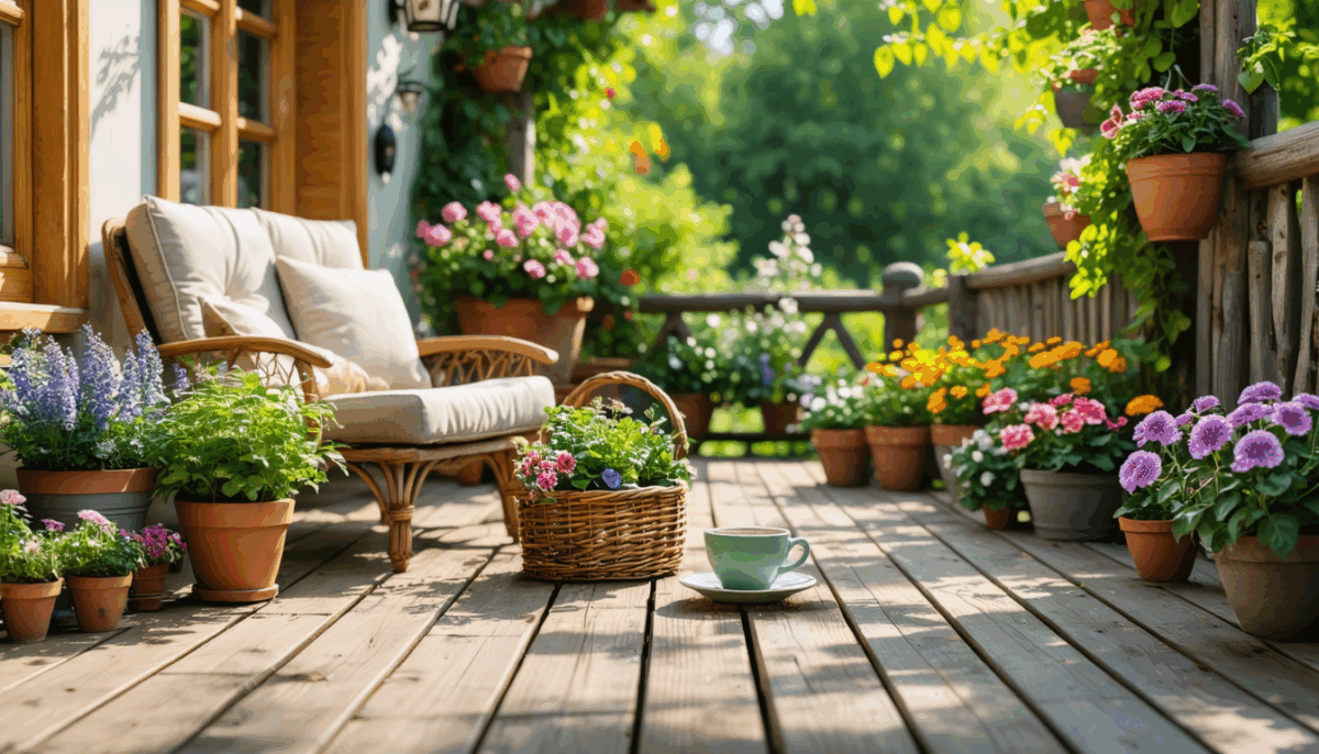 découvrez quatre astuces de grand-mère efficaces pour raviver la beauté de votre terrasse en bois et lui redonner tout son éclat naturellement et simplement.