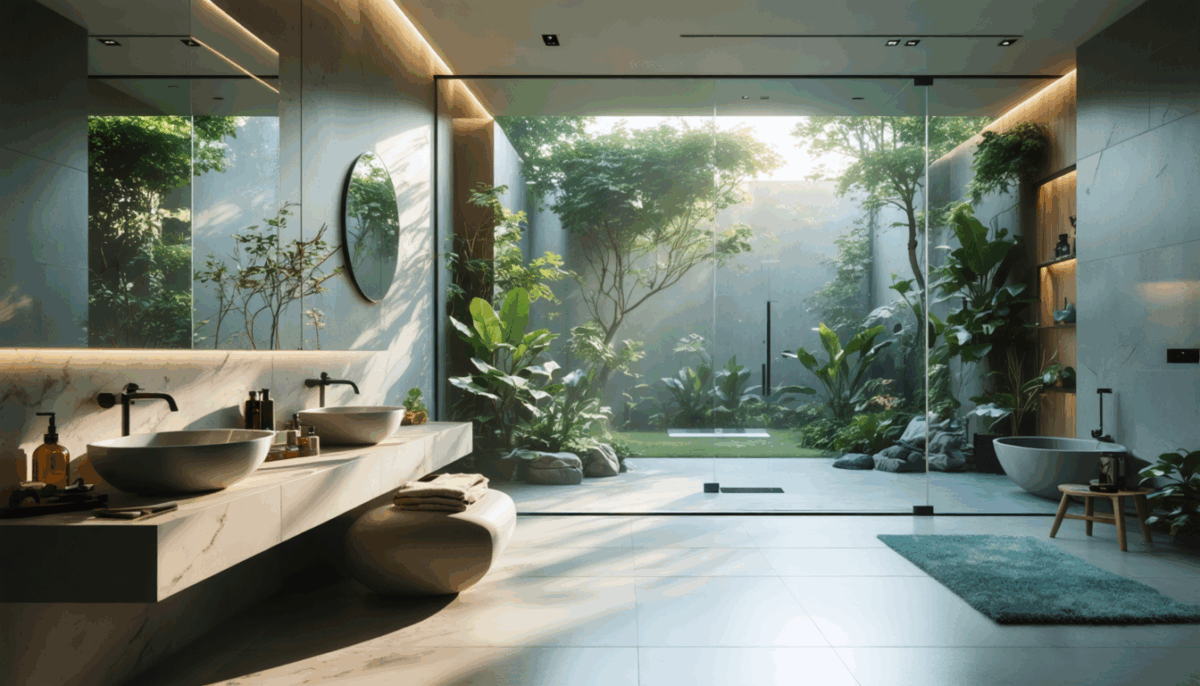découvrez les nombreux avantages d'installer une porte en verre dans votre salle de bains : modernité, luminosité, impression d’espace et facilité d’entretien au rendez-vous pour sublimer votre intérieur.