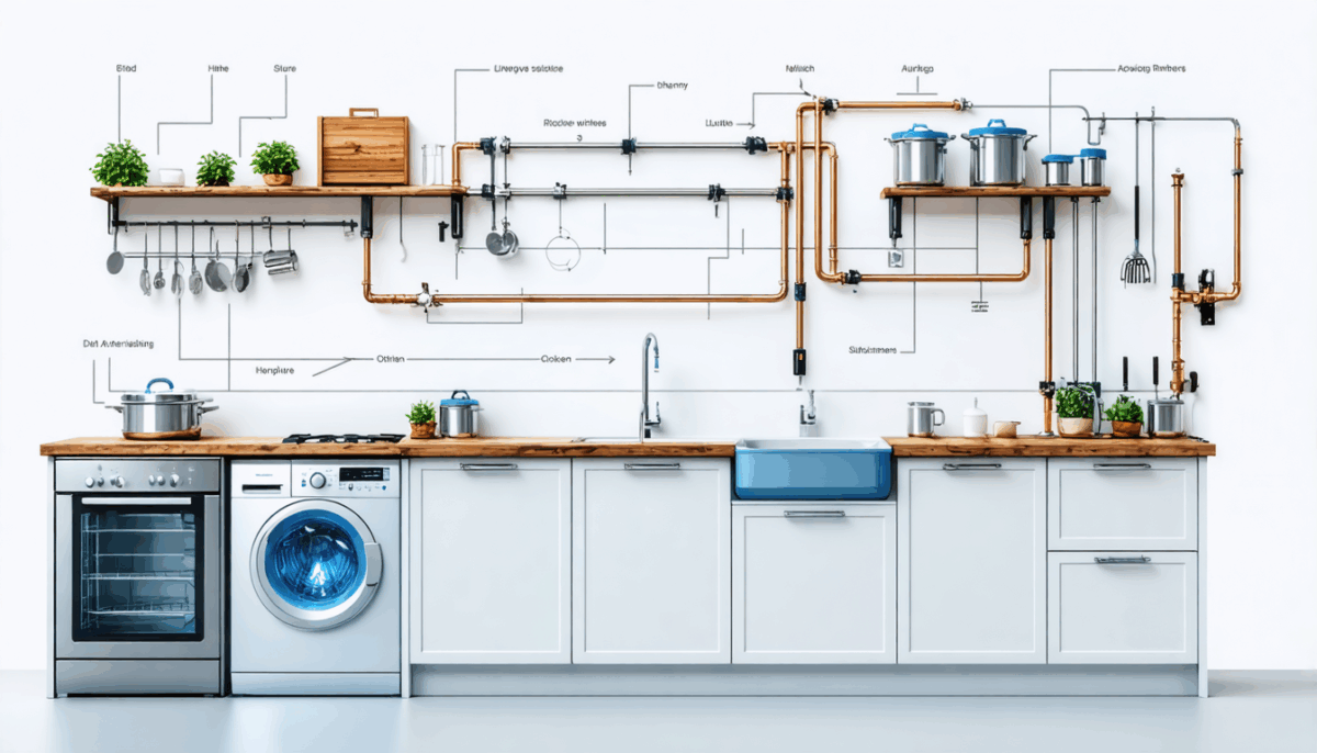 découvrez notre guide pratique pour réaliser facilement le schéma d'évacuation d'un évier et d'un lave-vaisselle. suivez nos conseils étape par étape pour une installation efficace et aux normes, adaptée à votre cuisine.