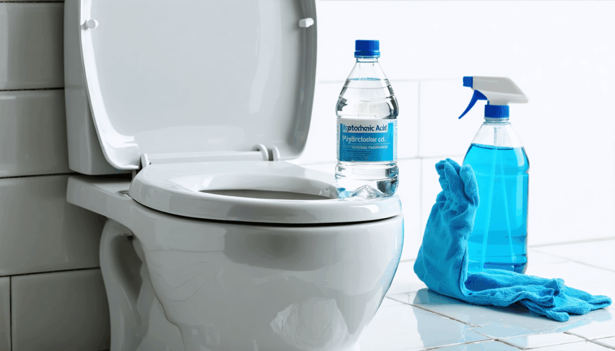 découvrez comment l'acide chlorhydrique peut devenir votre meilleur allié pour le nettoyage en profondeur des wc. conseils d'utilisation, précautions et efficacité garantie pour des toilettes impeccables !