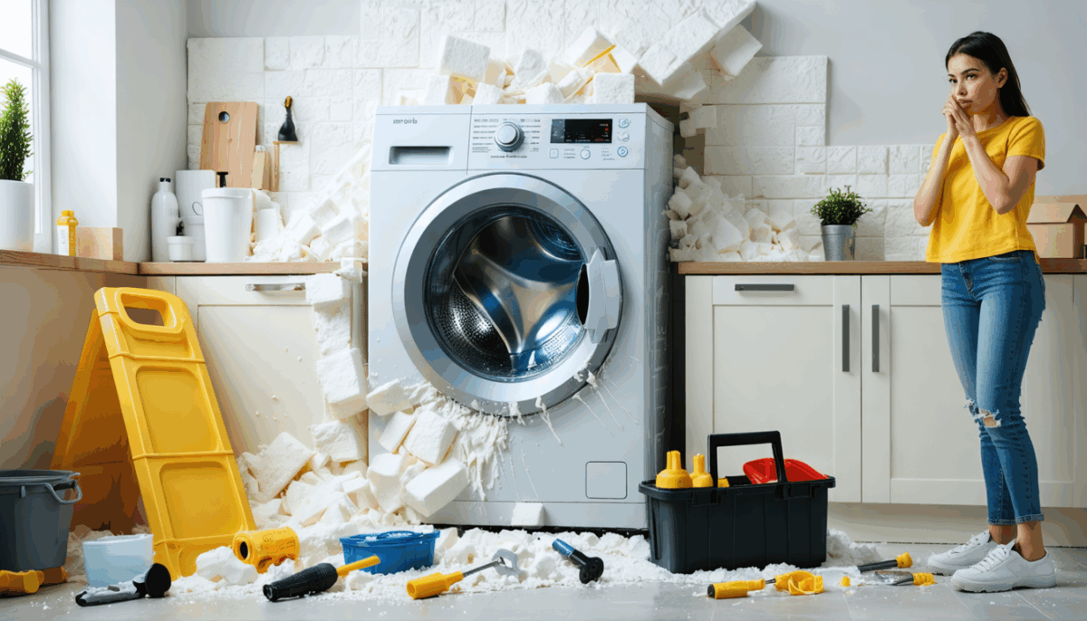 votre machine à laver fait un bruit anormal, semblable à celui d’un chantier ? découvrez les causes possibles et les solutions pratiques pour retrouver un fonctionnement silencieux de votre lave-linge.