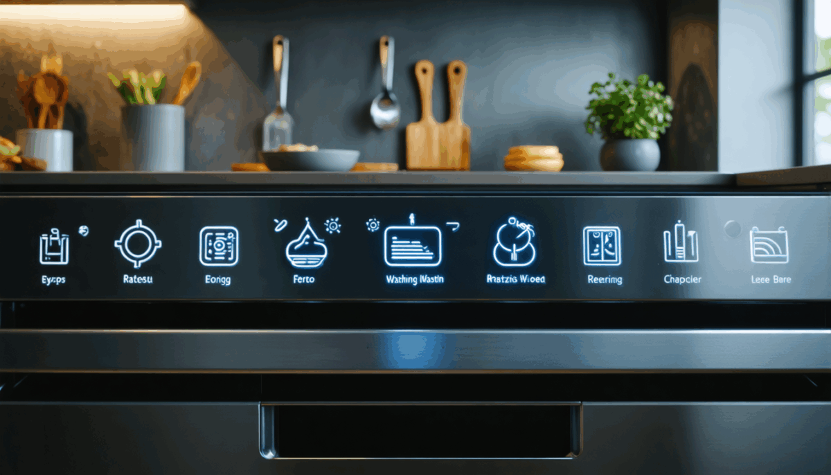 découvrez la signification des symboles de votre lave-vaisselle grâce à notre guide complet. apprenez à reconnaître chaque icône pour optimiser l'utilisation de votre appareil et éviter les erreurs courantes.