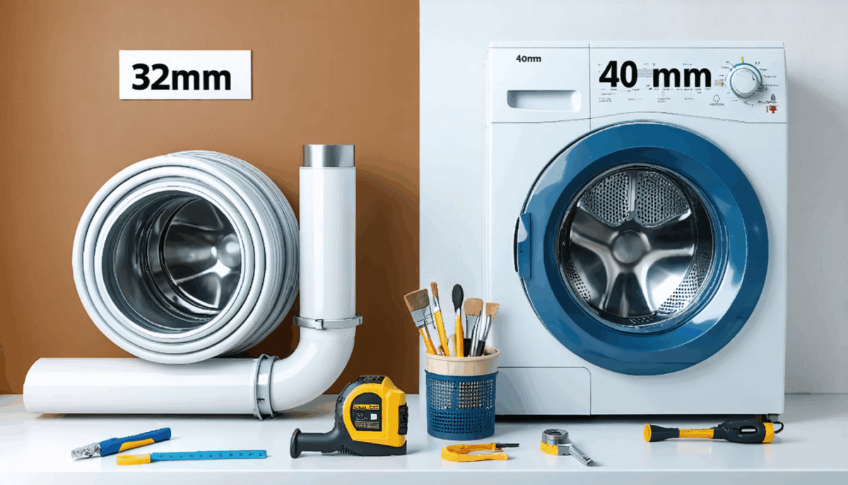 découvrez comment choisir le diamètre d'évacuation idéal pour votre machine à laver : 32 mm ou 40 mm ? conseils pratiques pour garantir un branchement efficace et éviter tout risque de fuite ou d’engorgement.