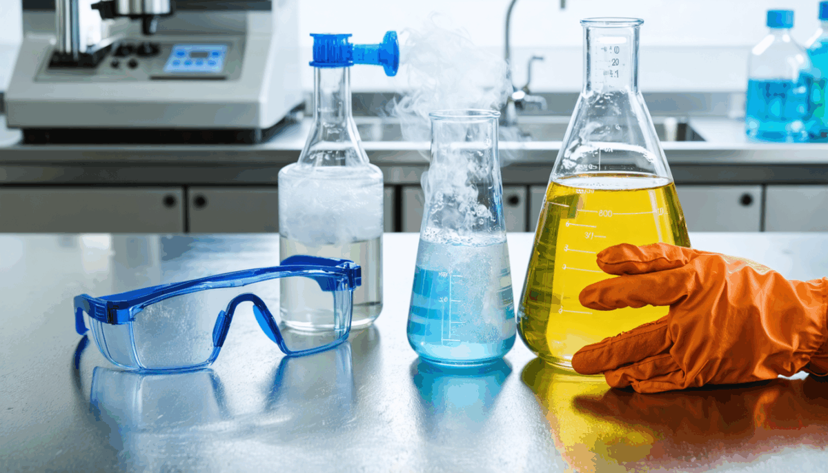 découvrez les précautions indispensables à suivre lors du mélange d'acide chlorhydrique avec de l'eau chaude afin de garantir votre sécurité et éviter tout risque d'accident.
