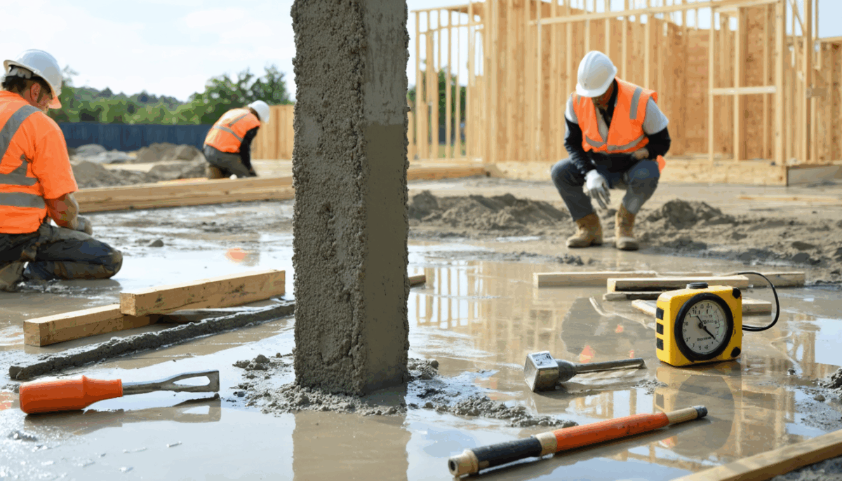 découvrez en combien de temps le béton sèche après le scellement d'un poteau, les étapes clés à respecter et les conseils pour garantir une fixation solide et durable.