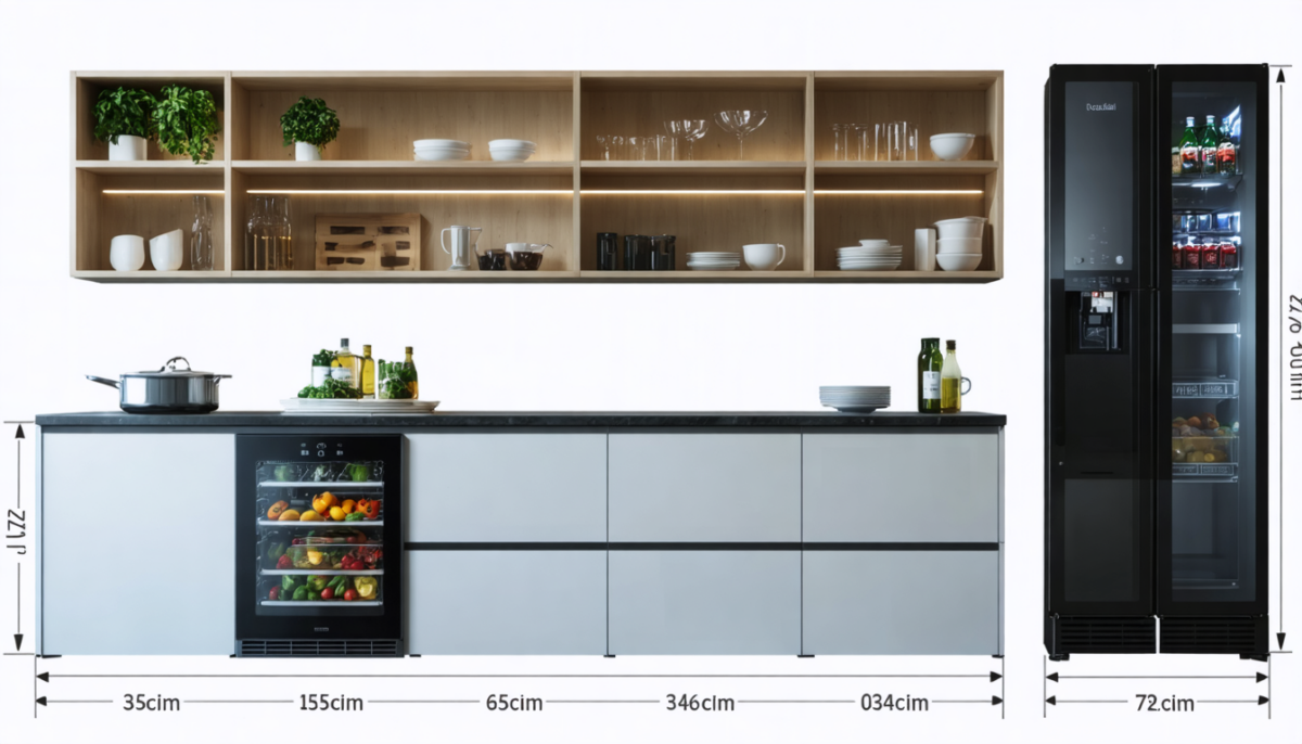 découvrez notre guide complet des dimensions standards des réfrigérateurs pour choisir facilement le frigo idéal qui s’adapte parfaitement à votre cuisine et à vos besoins.