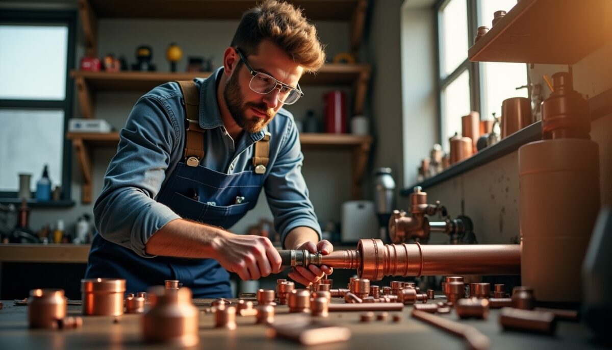 Maîtriser l'art des raccords en cuivre sans soudure : Techniques et astuces pour une plomberie efficace