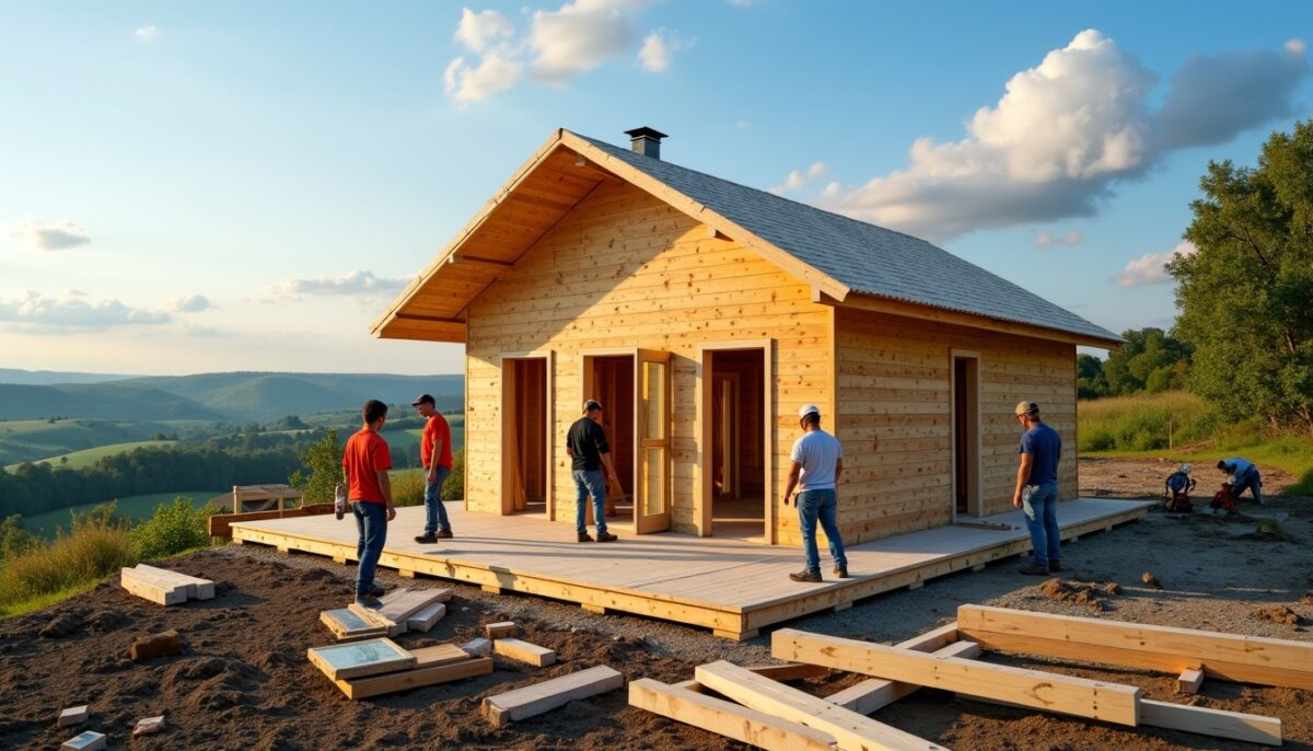 Quel est le prix d'une maison en bois en kit en Roumanie ?